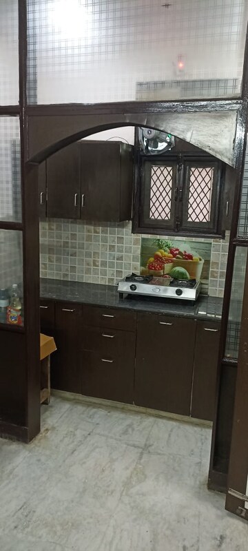 Kitchen in 2 BHK Builder Floor at Rohini – for Rent