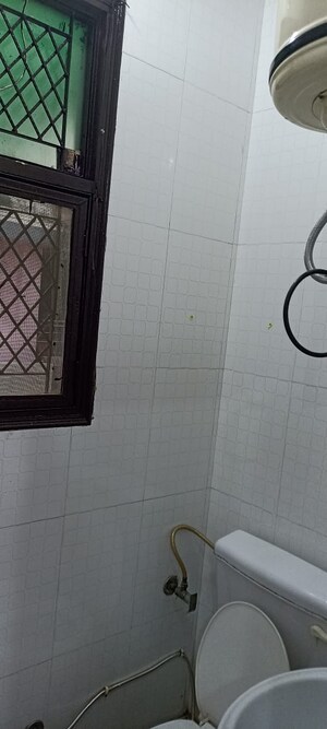 Bathroom in 2 BHK Builder Floor at Rohini – for Rent