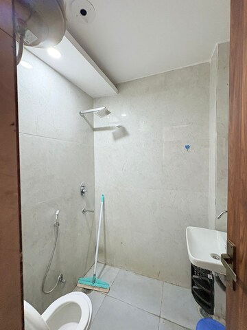 Bathroom in 1 BHK Builder Floor at Saket – for Rent