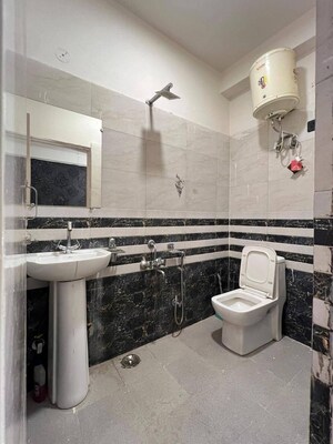 Bathroom in 2 BHK Builder Floor at Saket – for Rent