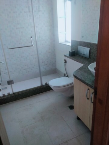 Attached Bathroom in 3 BHK Apartment at Pioneer Park Phase 1, Sector 61 – for Rent