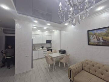 Living Room in 3 BHK Builder Floor at Greater Kailash – for Rent