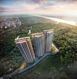 Balcony in 2 BHK Apartment at Runwal The Sanctuary, Mulund West – for Sale