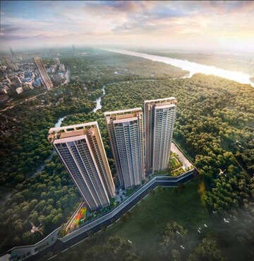 Balcony in 2 BHK Apartment at Runwal The Sanctuary, Mulund West – for Sale