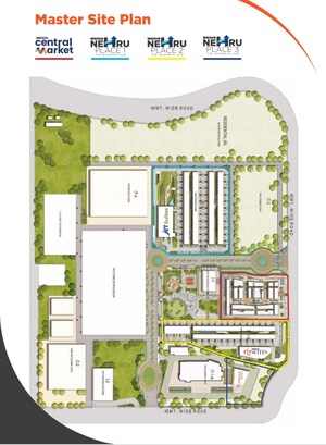 Master Plan in  Shop at Migsun Central Market, Sector 6 Yamuna Expressway – for Sale