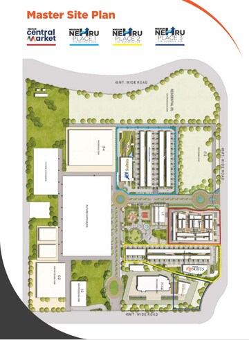 Master Plan in  Shop at Migsun Central Market, Sector 6 Yamuna Expressway – for Sale