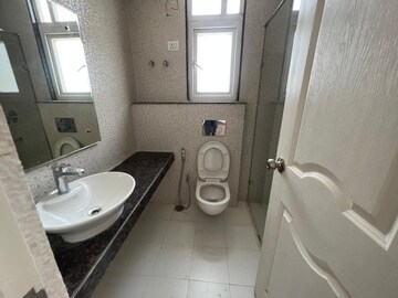 Bathroom in 2 BHK Apartment at Chandra Panorama, Sushant Golf City – for Rent