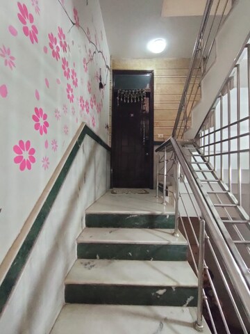Staircase in 3 BHK Builder Floor at Prashant Vihar – for Rent