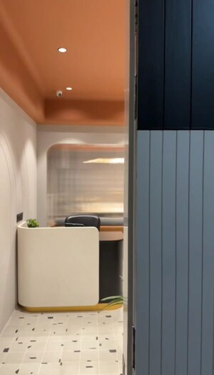 Bathroom in  Office Space at Thaltej – for Rent