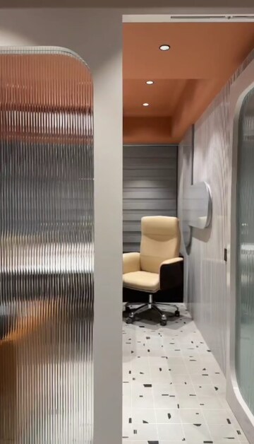 Bathroom in  Office Space at Thaltej – for Rent