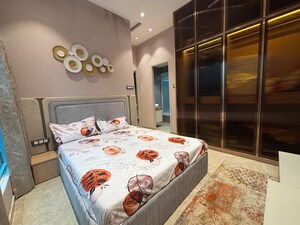 Bedroom in 1 BHK Apartment at Shreeji Sai Divine, Kandivali West – for Sale