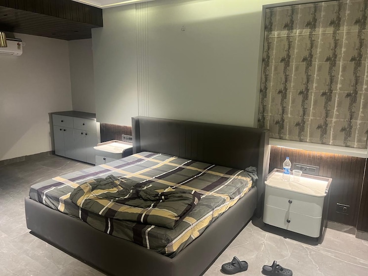 Bedroom, sushma-chandigarh-grande 3 Bedroom 2450 Sq.Ft. Apartment In Lohgarh Zirakpur 9478137