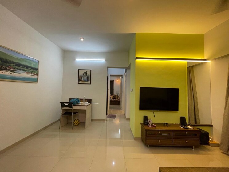 Living Room, vraj-green-valley 2 Bedroom 750 Sq.Ft. Apartment In Kolshet Industrial Area Thane 9478209