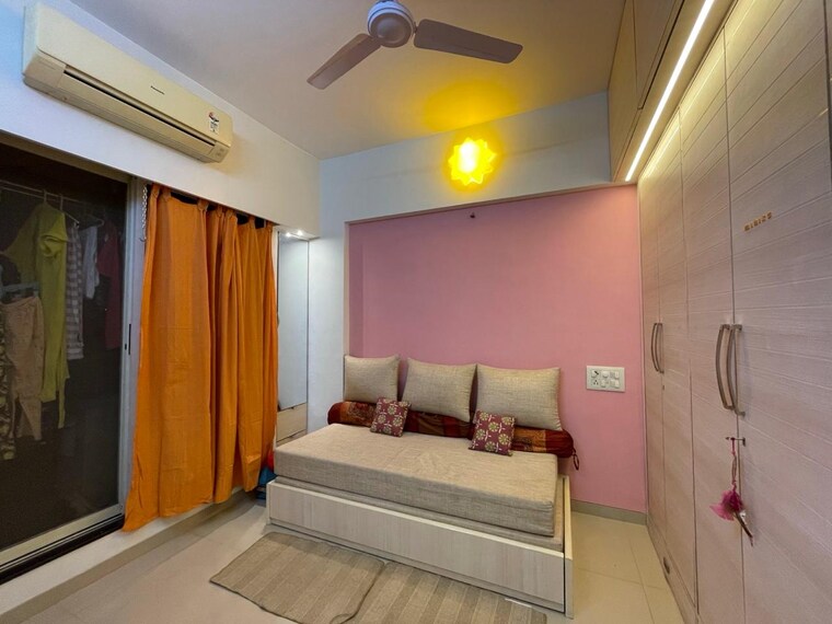 Bedroom, vraj-green-valley 2 Bedroom 750 Sq.Ft. Apartment In Kolshet Industrial Area Thane 9478209