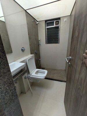 Bathroom in 2 BHK Apartment at Harasiddh Viraaj, Malad East – for Rent
