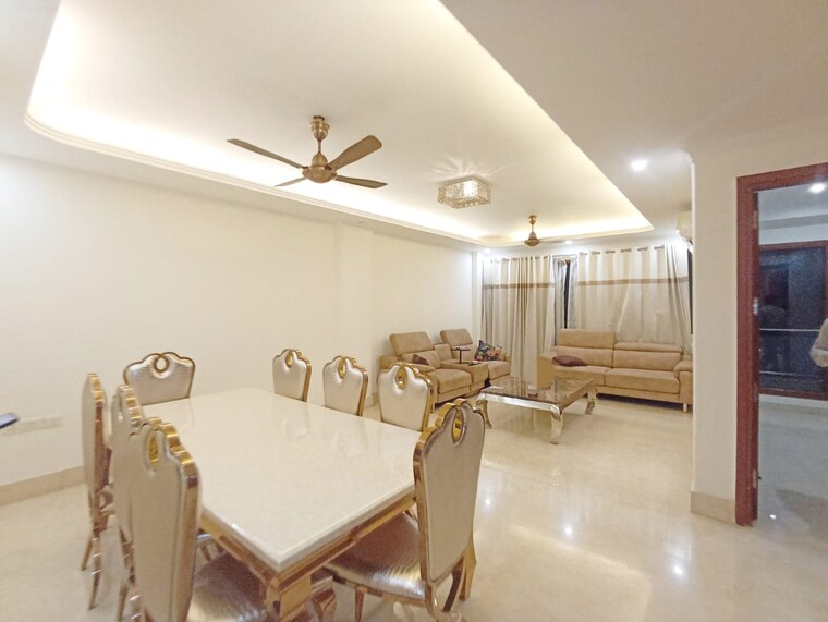 Dining area, pamposh enclave 3 Bedroom 2500 Sq.Ft. Apartment In Pamposh Enclave Delhi 9478475