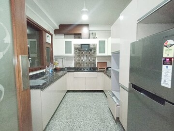 Kitchen in 3 BHK Apartment at Pamposh Enclave – for Rent