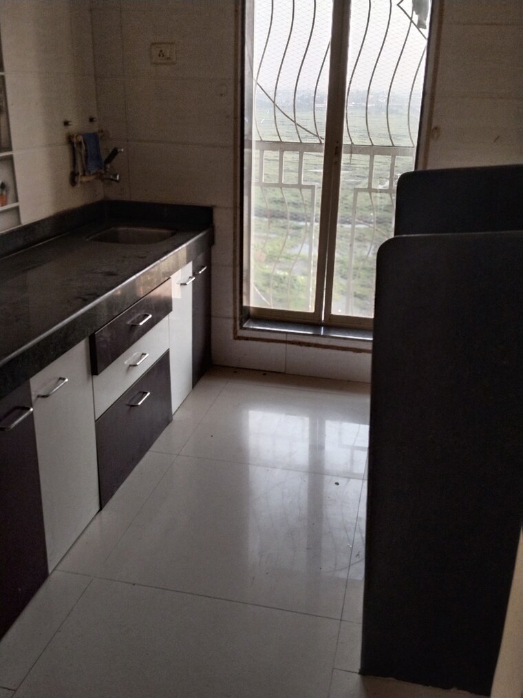 Kitchen, evershine-harmony 2 Bedroom 900 Sq.Ft. Apartment In Vasai East Palghar 9478487