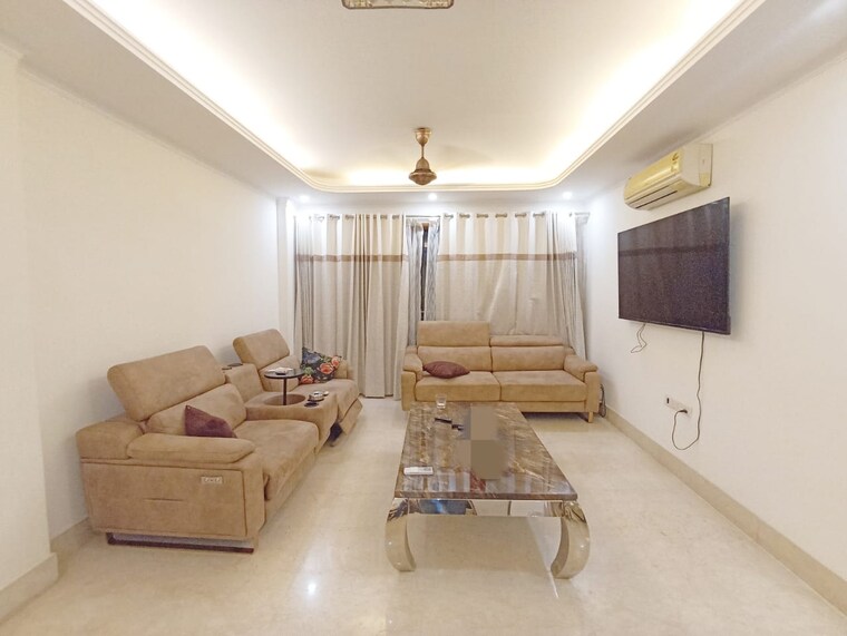 Living Room, pamposh enclave 3 Bedroom 2500 Sq.Ft. Apartment In Pamposh Enclave Delhi 9478492