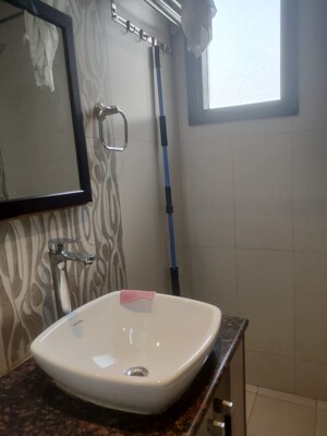 Bathroom in 3 BHK Apartment at Saket – for Rent