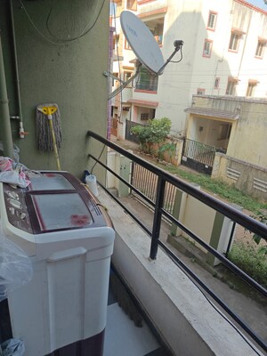 Balcony in 2 BHK Apartment at JD Crystals, Lohgaon – for Rent