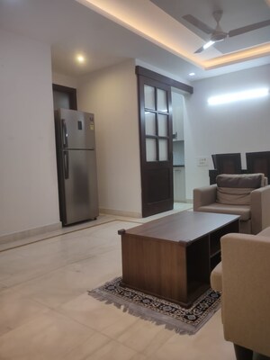 Living Room in 3 BHK Apartment at Saket – for Rent