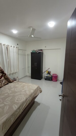 Master Bedroom in 2 BHK Builder Floor at S L P Jubilee Park, Warje – for Rent
