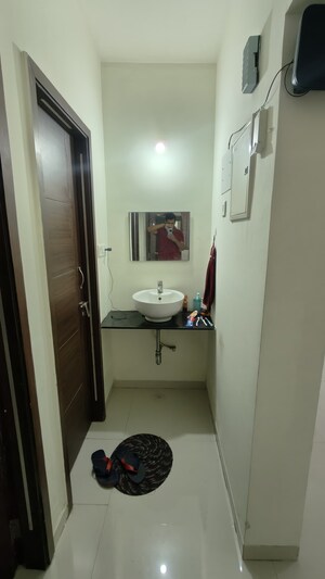 Bathroom in 2 BHK Builder Floor at S L P Jubilee Park, Warje – for Rent