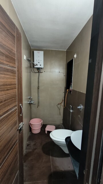 Bathroom in 2 BHK Builder Floor at S L P Jubilee Park, Warje – for Rent