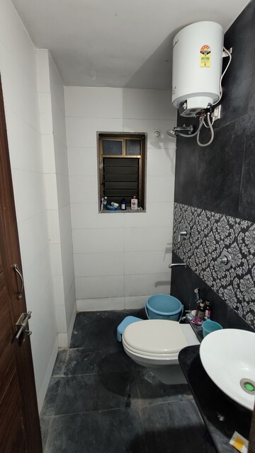Bathroom in 2 BHK Builder Floor at S L P Jubilee Park, Warje – for Rent