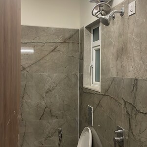 Bathroom in 1 BHK Apartment at Rushi Shiv Bliss, Valmik Nagar – for Rent