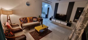 Living Room in 2 BHK Builder Floor at Kondapur – for Rent