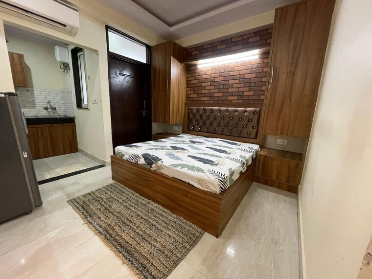 Bedroom, sector 45 1 Bedroom 751 Sq.Ft. Builder Floor In Sector 45 Gurgaon 9478627