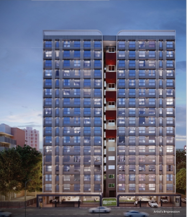 2 BHK + Pooja Room Apartment For Sale in Platinum Crest