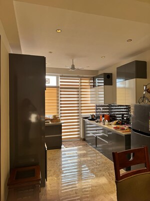 Kitchen in 3 BHK Apartment at Metro Trade Center, Vip Road – for Rent