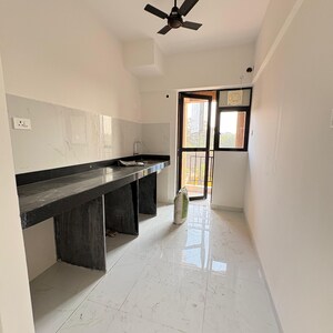 Kitchen in 3 BHK Apartment at Runwal Gardens Phase 3, Kalyan Shilphata Road – for Rent