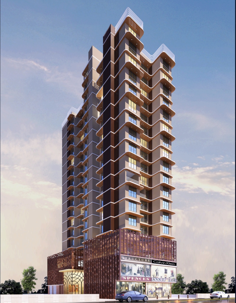 1 BHK 460 Sq.Ft. Apartment in Aditya Breeze