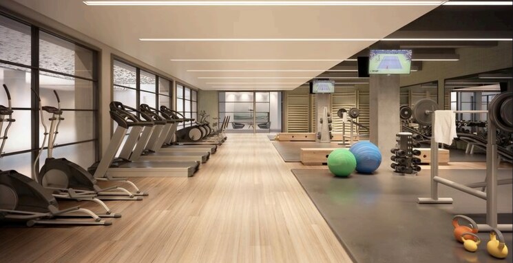 Gym, aditya-breeze 1 Bedroom 460 Sq.Ft. Apartment In Malad West Mumbai 9478766