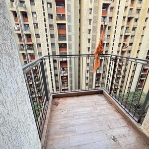 Balcony in 1 BHK Apartment at Lodha Lakeshore Greens, Hedutane – for Rent