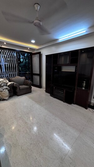 Living Room in 3 BHK Builder Floor at East of Kailash Block-B RWA, East Of Kailash – for Sale