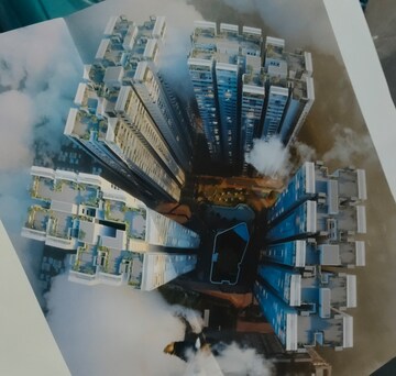 Staircase in 3 BHK Apartment at Anvita Ivana, Kollur – for Sale