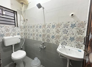 Bathroom in 1 BHK Builder Floor at Kondapur – for Rent