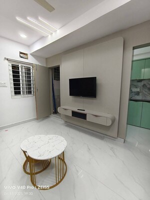 Bedroom in 1 BHK Builder Floor at Kondapur – for Rent