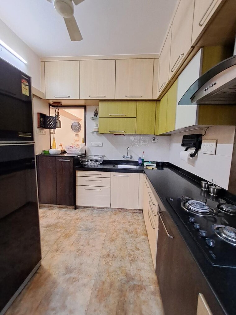 Kitchen, juhu 3 Bedroom 1200 Sq.Ft. Apartment In Juhu Mumbai 9478892