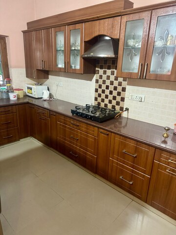 Kitchen in 2 BHK Builder Floor at Kohli One Malibu Town, Sector 47 – for Rent