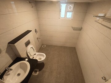 Bathroom in 3 BHK Apartment at SNS Premnivas, Infantry Road – for Rent
