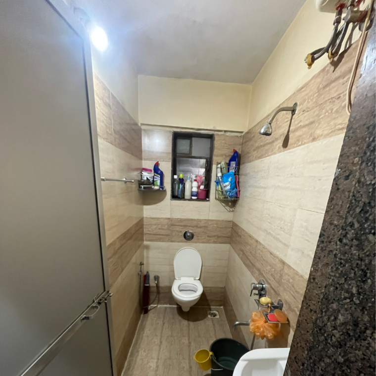 Attached Bathroom, sachdev-complex 1 Bedroom 630 Sq.Ft. Apartment In Bhatti Pada Mumbai 9478928