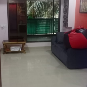 Living Room in 1 BHK Apartment at Beauty Heights, Sadan Wadi – for Sale