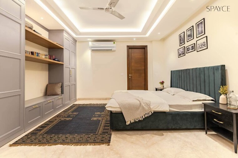 Bedroom, palam vihar Studio 421 Sq.Ft. Builder Floor In Palam Vihar Gurgaon 9478950