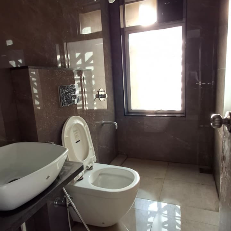 Bathroom, friends-apartment-bandra-west 2 Bedroom 780 Sq.Ft. Apartment In B Block Bkc Mumbai 9478948
